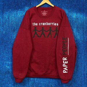 The Cranberries The Paper People Indie Rock Band Crewneck 3X